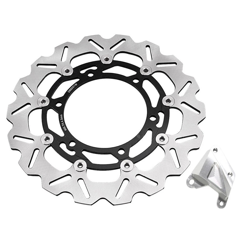 Front Disc Brake Rotor for Kawasaki Ninja 250R EX250 (2008-2011) Black