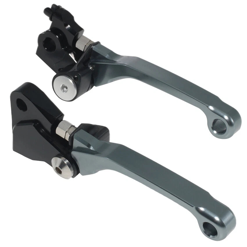 CNC Brake Clutch Levers for Kawasaki KX100 KX65 KX85 KX125 (2001-2023)