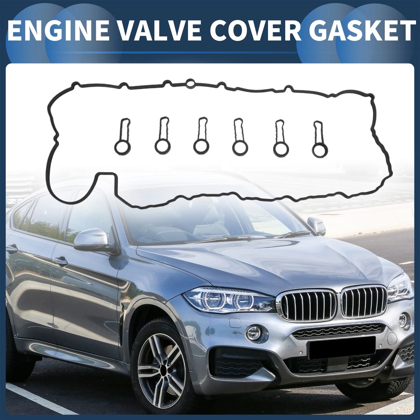 Valve Cover Gasket for BMW 3 (E90) 325d (2010 - 2011)