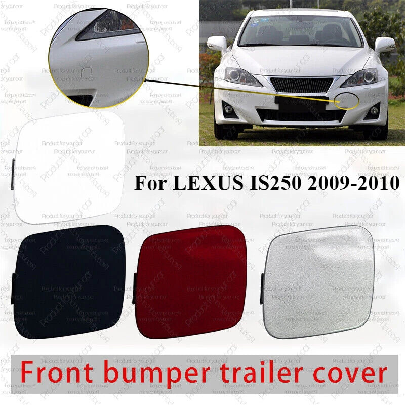Painted Front Bumper Tow Hook Cover Cap Lower for LEXUS IS250 (2009–2010)
