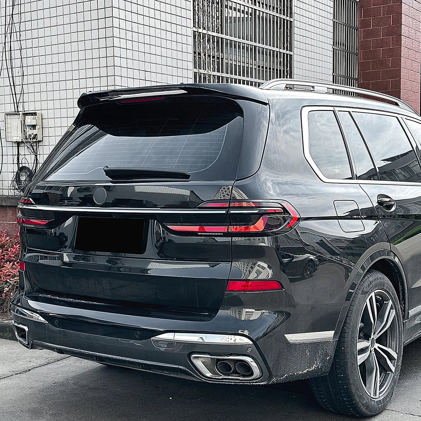 Gloss Black Rear Boot Spoiler for BMW X7 G07 (2019-2024) 1 x Wing Lip