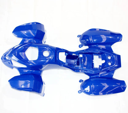 125cc Quad Dirt Bike ATV Blue Plastics Fairing Fender Guards