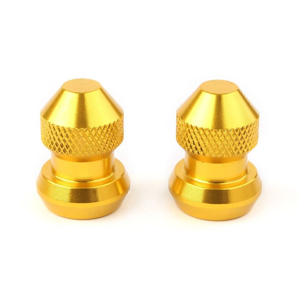 Gold Tire Valve Stems Dust Covers for Car Auto Wheel Accessories