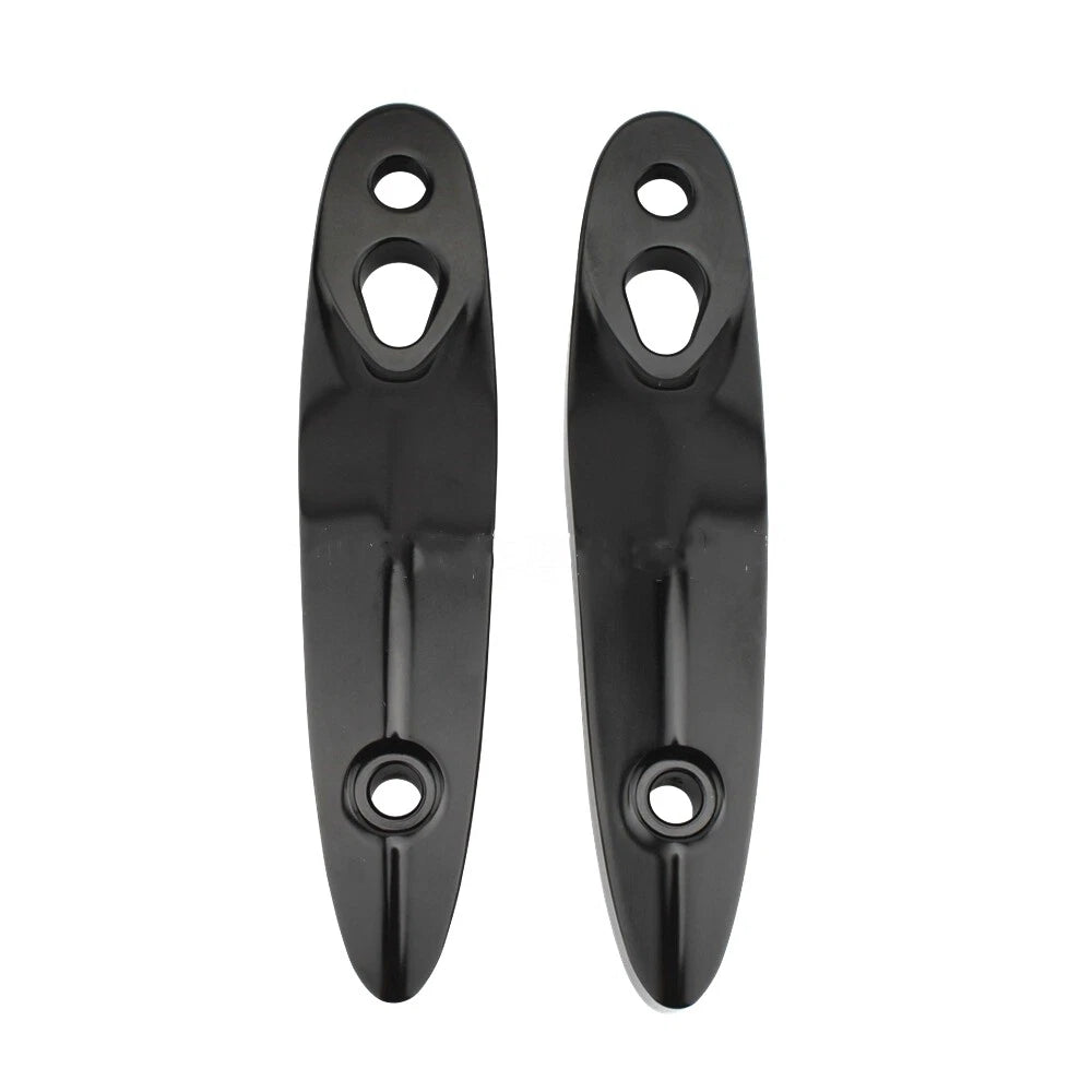 2 x Rear Turn Signal License Plate Extensions for Harley Softail (2000-2020)