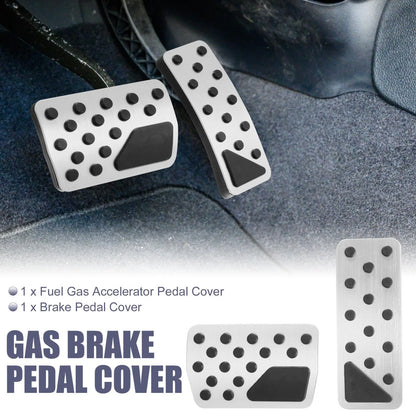 Brake Pedal Pad & Gas Accelerator Pedal Cover for Jeep (2011-2012)