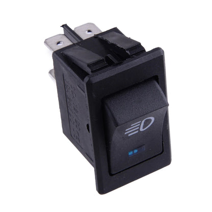 5 x Fog Light Rocker Switch 18A 24V On/Off Blue LED for Car Panel