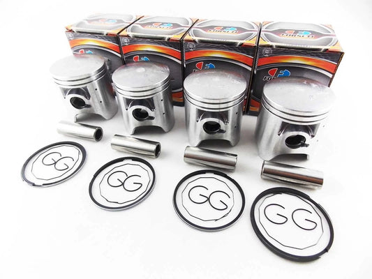 1mm O/S Piston Set for YAMAHA RZ500 YPVS (1984-1986) - 57.4mm Rings & Clips
