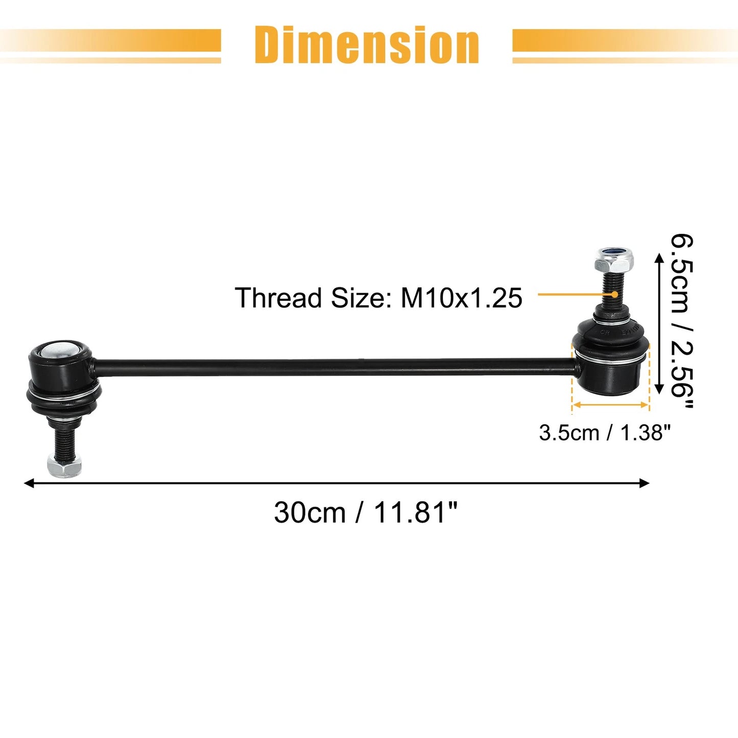 Front Sway Bar Links for Dodge Caliber, Jeep (2009-2012)