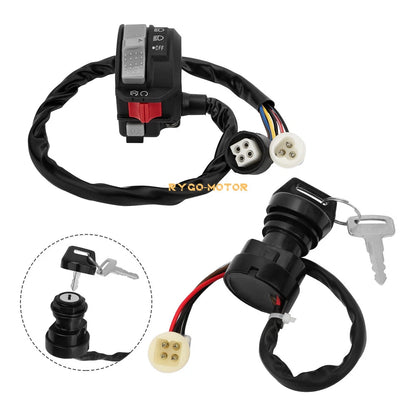 Start/Stop Switch & Ignition Switch for Yamaha BigBear 350 YFM350FW(1987–1994)