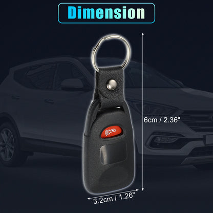 3 Button Keyless Entry Remote Key Shell Cover for Hyundai, Kia (2011-2023)