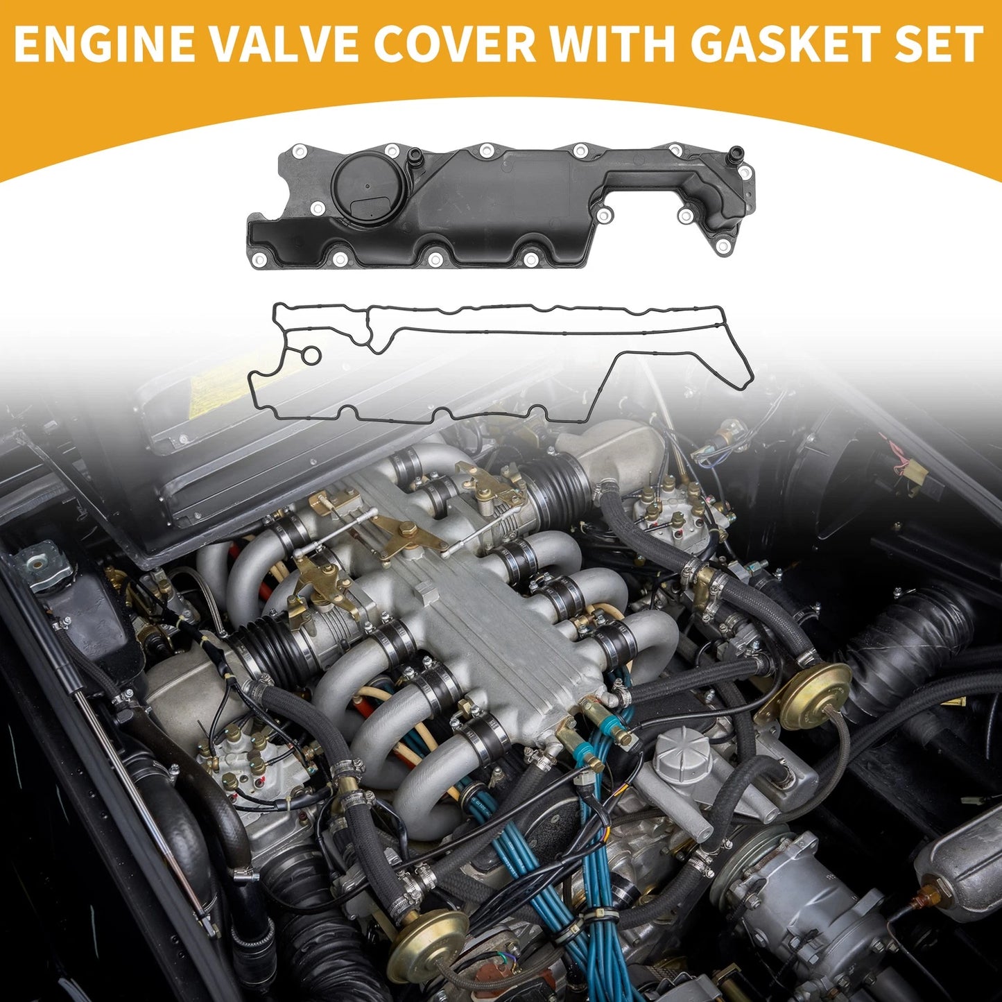 Engine Valve Cover Gasket for Volvo S80 3.2L (2007-2014)