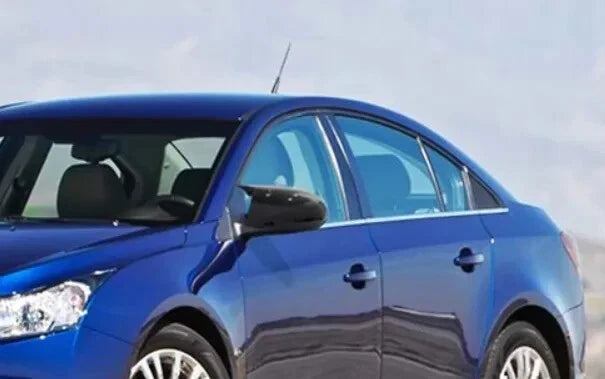 Side View Mirror Covers for Chevrolet Cruze (2012-2016) 2 Piece Gloss Black