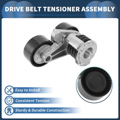 Belt Tensioner for BMW X5 2007-2013 - Durable Metal Component, 1 x Piece