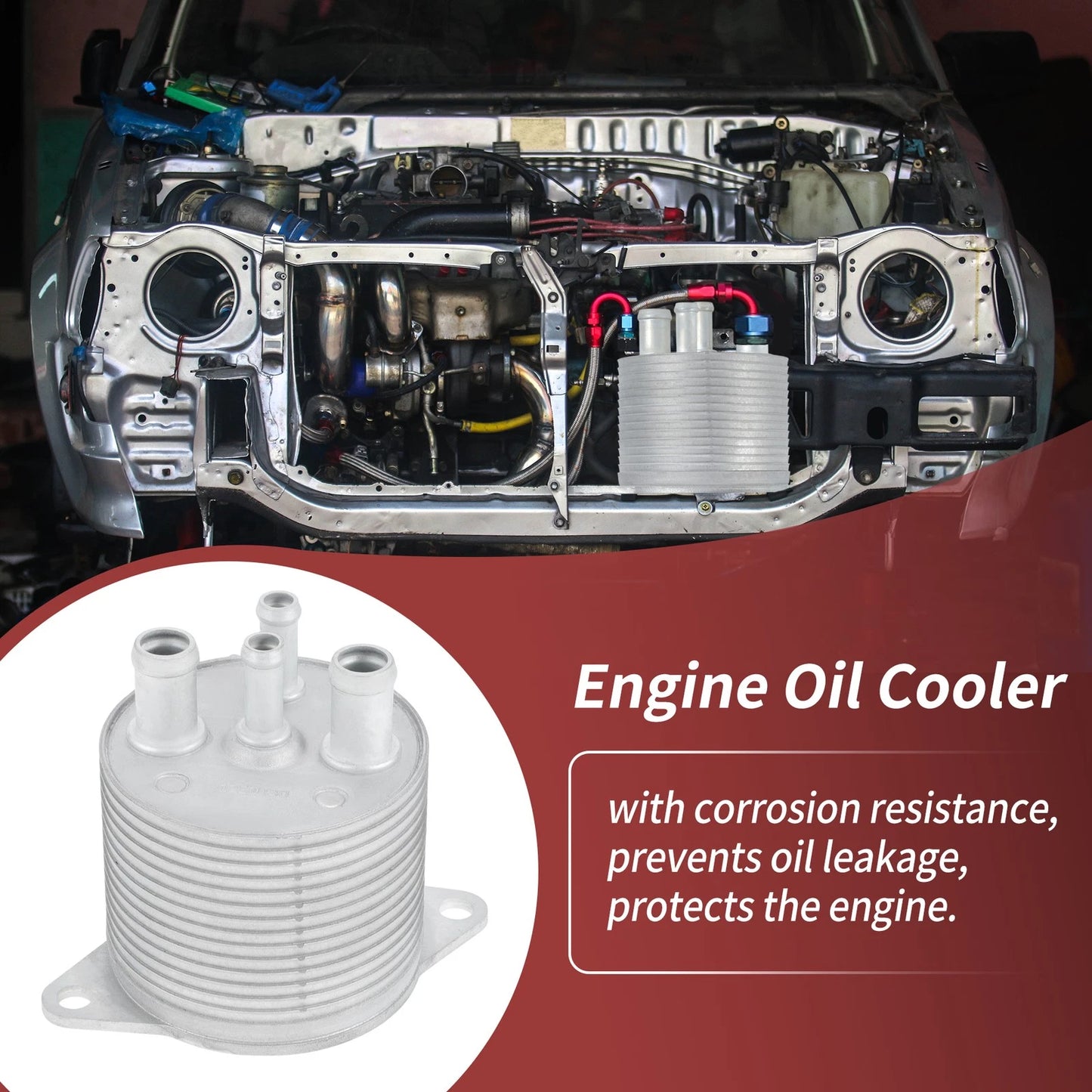 Engine Transmission Oil Cooler for Subaru Ascent (2019-2025) 1 Pcs