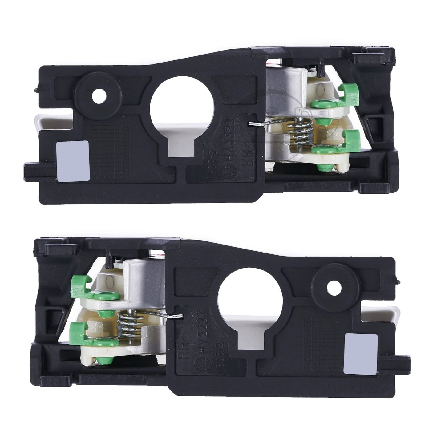 Door Handle Inner for Hyundai Accent RB 2011-2019 Set of 2 Silver