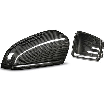 Carbon Fiber Mirror Covers for Benz W204 W212 W176 W117 W246 (2007-2023)