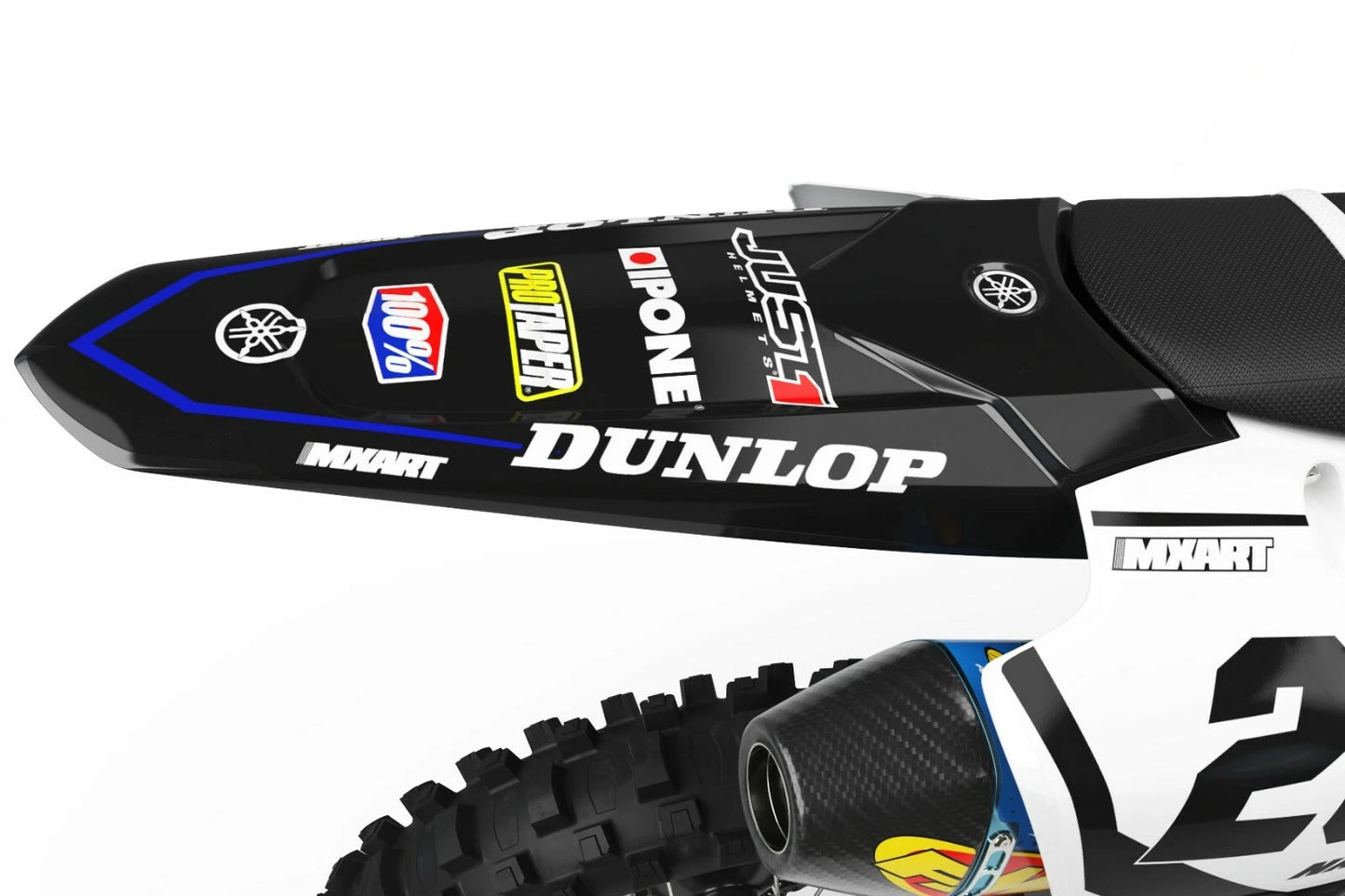 Custom Graphics Kit for Yamaha YZF 250 (2010-2013) - Strength Style Stickers