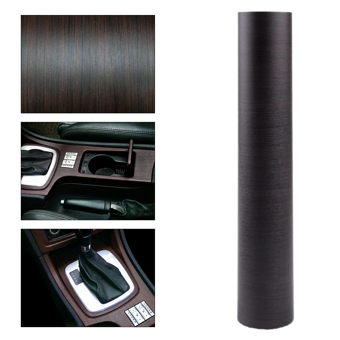40"x12" Oak Wood Grain Car Wrap Sticker Decal Film