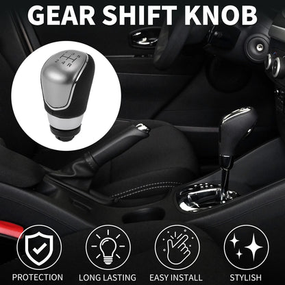5 Speed Manual Gear Shift Knob for Ford B-Max (2012-2020) Black Faux Leather