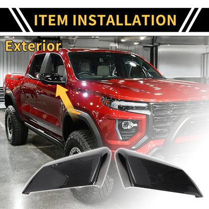 Exterior Rearview Mirror Cover Carbon Fiber for Chevy Colorado (2023 - 2024)
