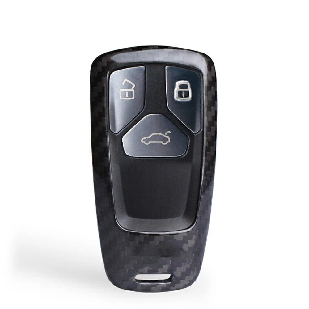 Carbon Fiber Key Case Cover for Audi A4 A5 S4 S5 Q5 TT (2013-2020)