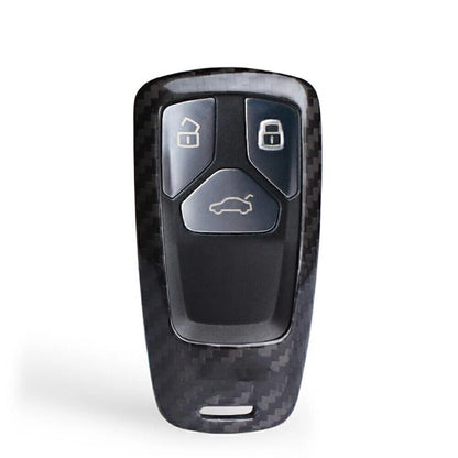 Carbon Fiber Key Case Cover for Audi A4 A5 S4 S5 Q5 TT (2013-2020)