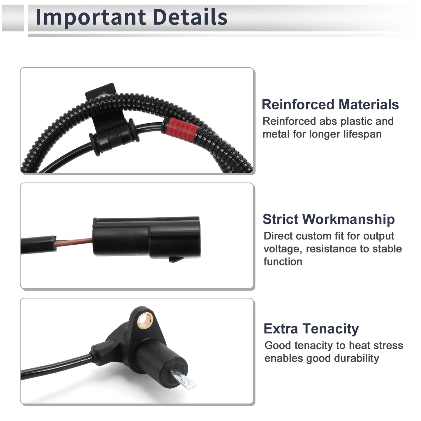 ABS Wheel Speed Sensor for Kia Sorento (2003-2006)