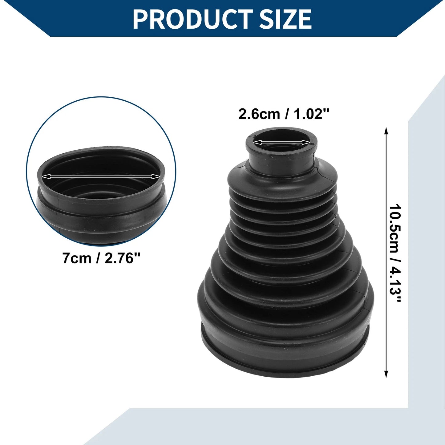 Outer CV Joint Boot Kit w/ Clamps for Porsche Cayenne (2011-2018)