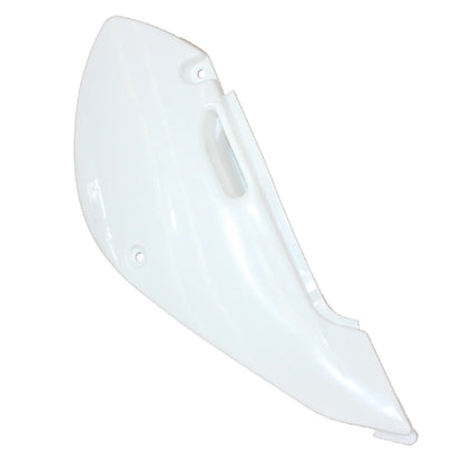 White Plastic Rear Right Side Guard Fender for KLX110 (2002-2023)