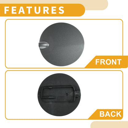 Fuel Tank Door Cap for Ford Focus 2 MK2 MK3 2008-2011 Gas Tank Flap Gray