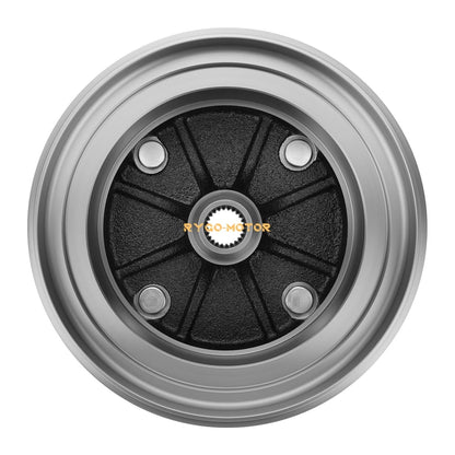 Front Brake Drum W/Bolts for Kawasaki KAF400 Mule 600/610 (2005–2016)