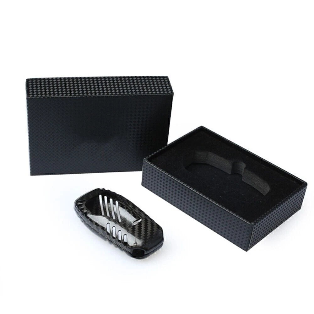 Carbon Fiber Key Case Cover for Ford Mustang (2015-2016)