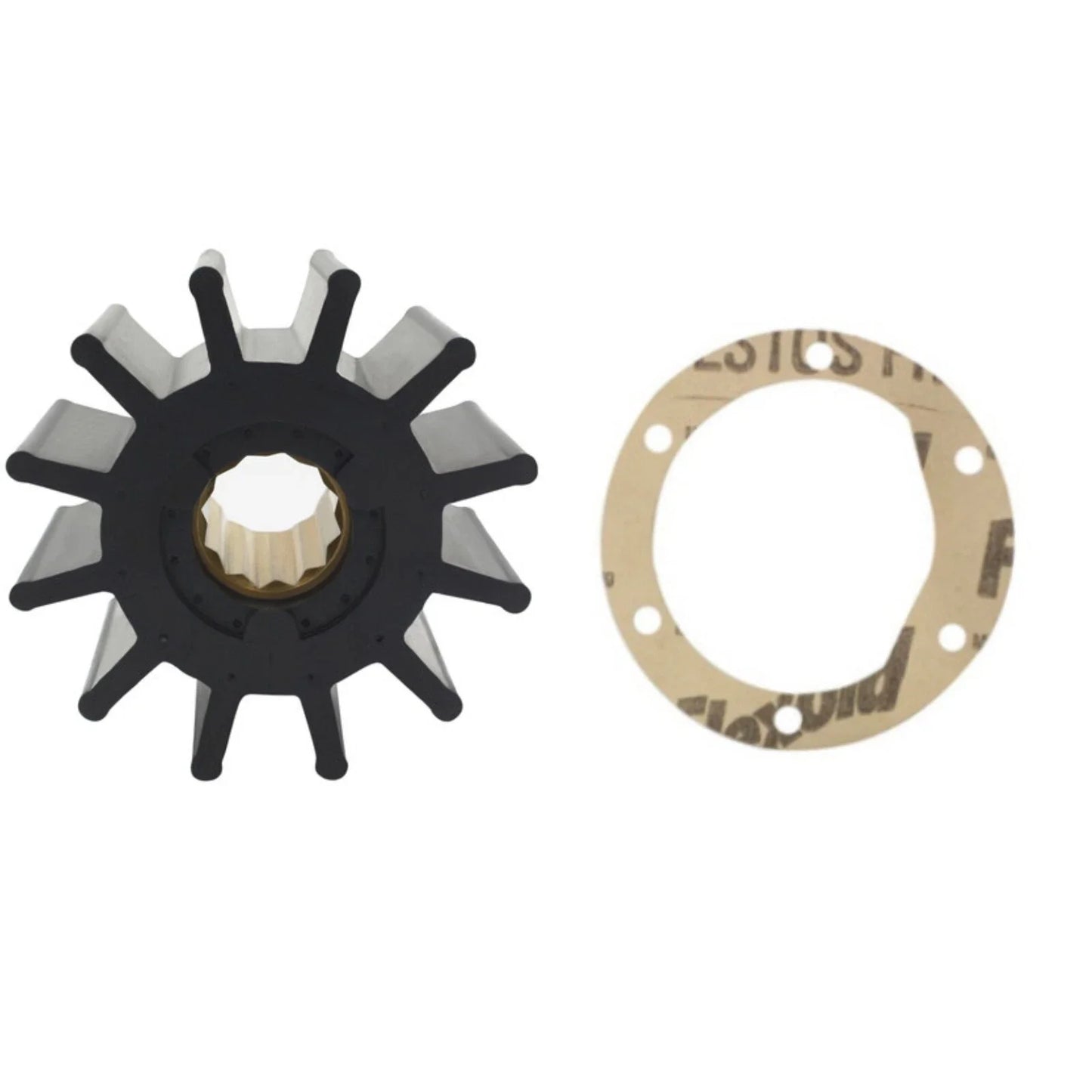 Neoprene Water Pump Impeller Kit for Jabsco/Johnson 09-819B, 5196168