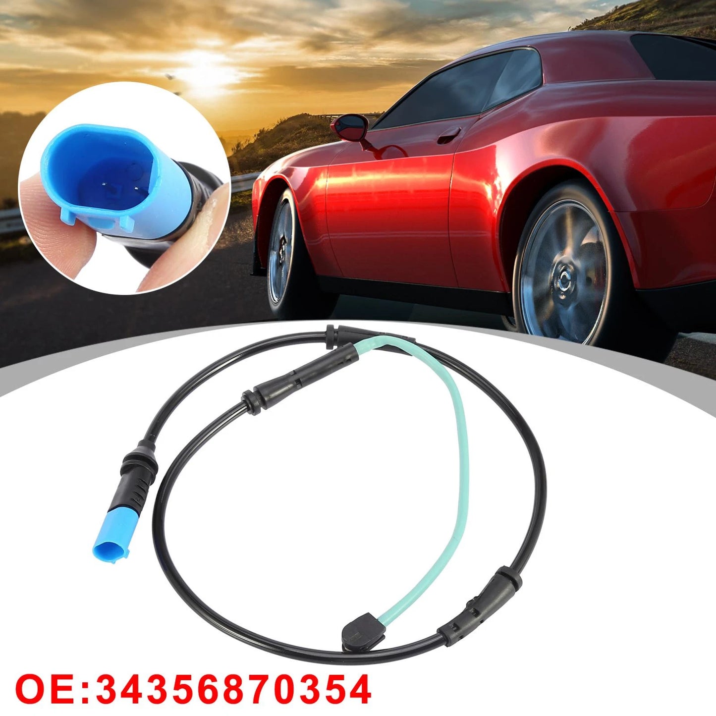 Rear Brake Pad Wear Sensors for BMW (34356870354) (2006-2013)