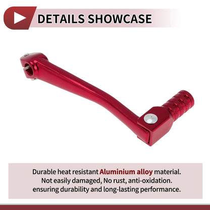 Red Folding Motorcycle Gear Shifter Lever for Honda CRF50 (2004-2023)