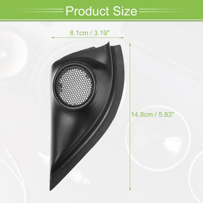 A Pillar Door Tweeter Speaker Cover Trim for Honda VEZEL HRV (2014) Black
