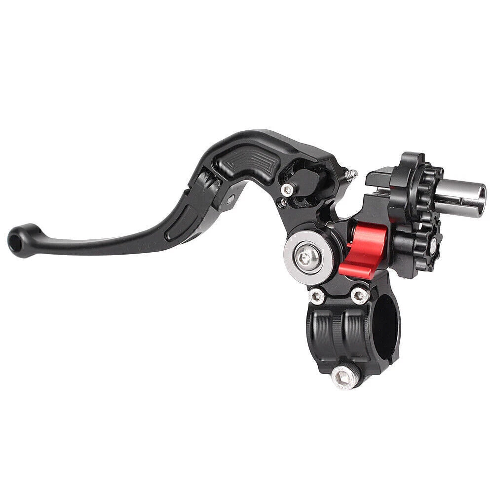 Left Black 7/8" 22mm Foldable Pivot Clutch Perch Lever for Dirt Bike ATV