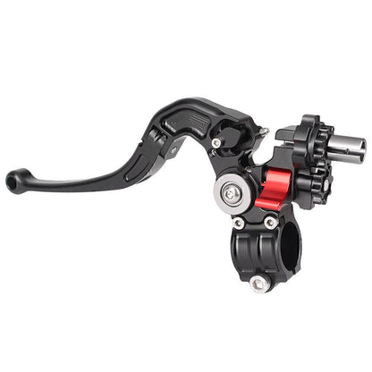 Left Black 7/8" 22mm Foldable Pivot Clutch Perch Lever for Dirt Bike ATV