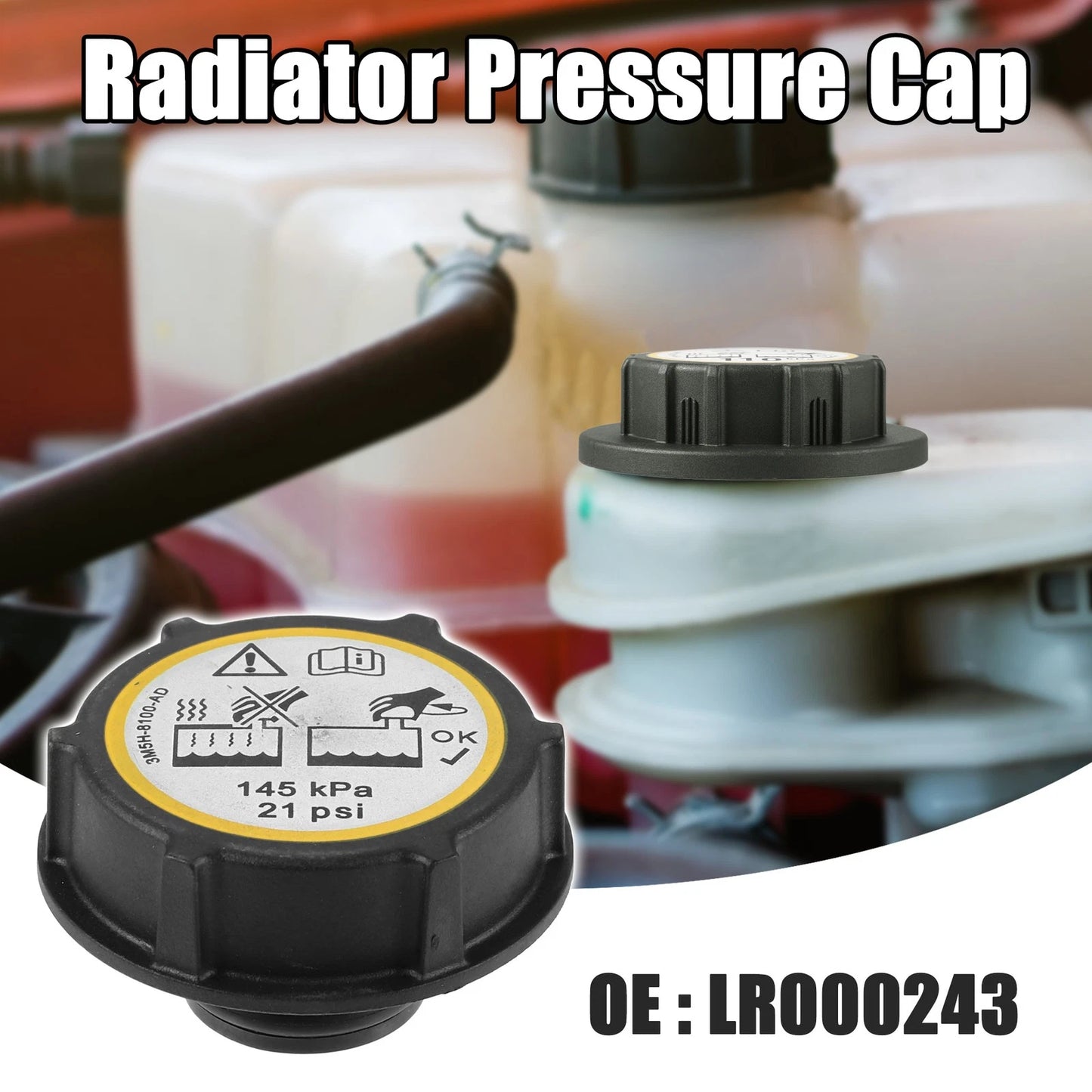 Radiator Pressure Overflow Cap for Land Rover Discovery 5 (2017)