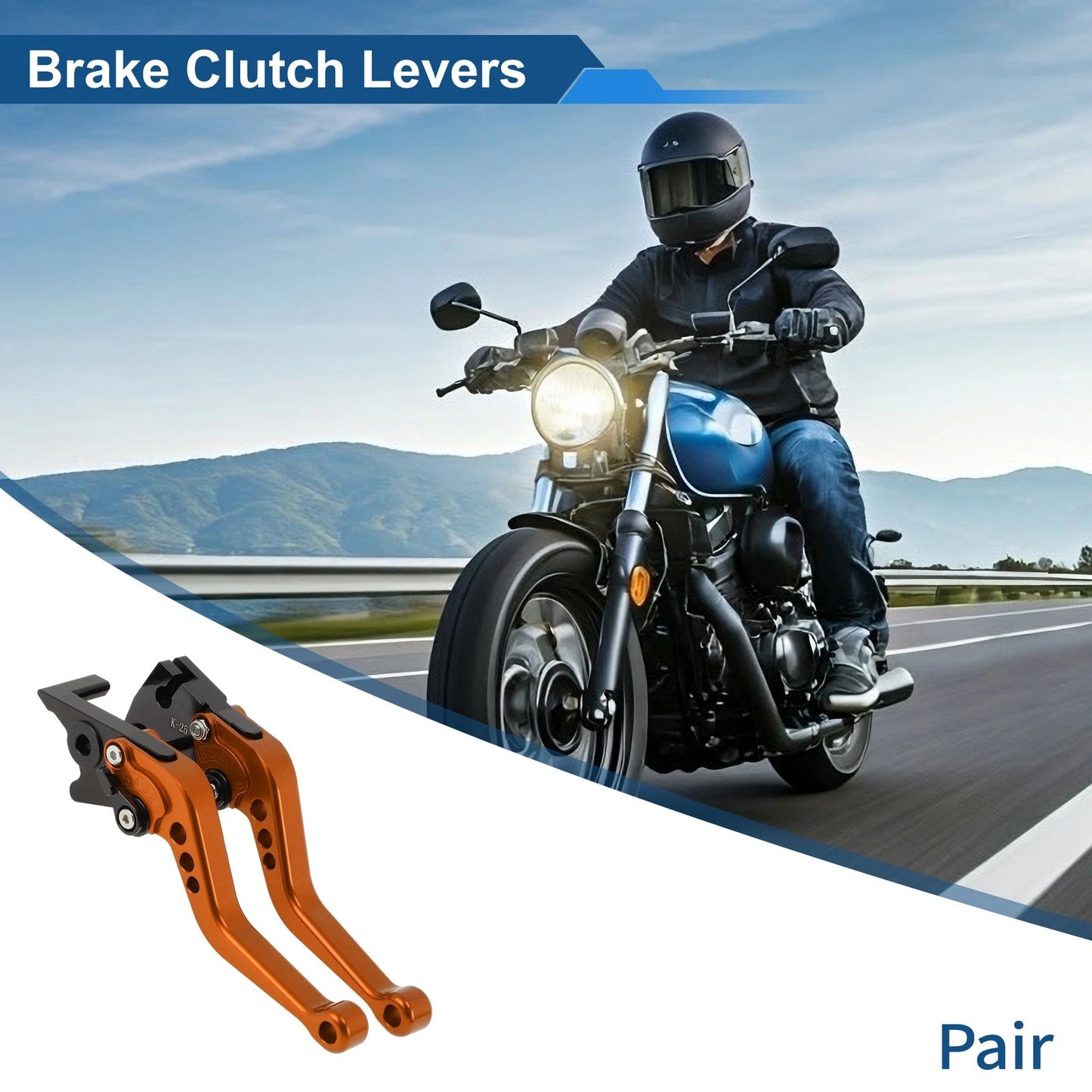 Lever / Adjustable Short Brake Clutch for Kawasaki Ninja 300/Z300 (2013–2017)