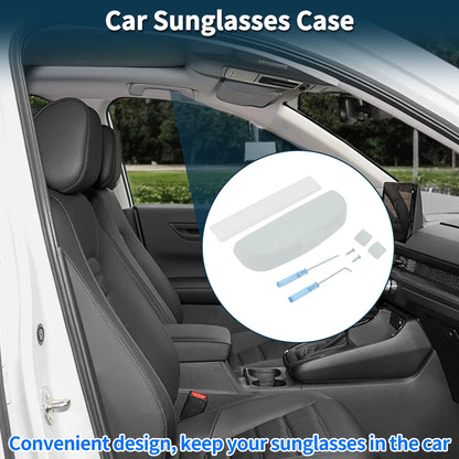 Sunglasses Case for Peugeot 308 (2014-2024) Eyeglasses Holder Storage Box