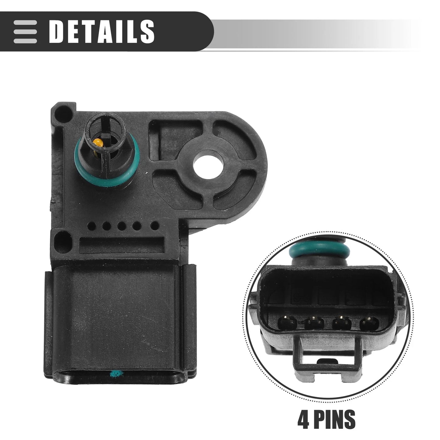 MAP Manifold Air Pressure Sensor for Ford Escape (2006-2012)