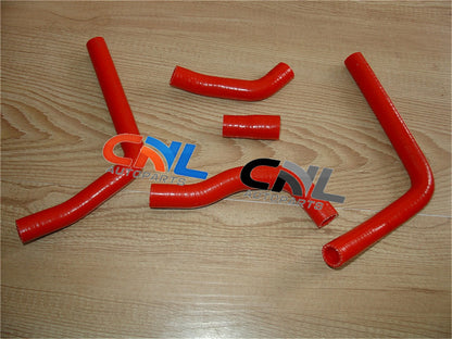Silicone Radiator Hose for Honda CR125 (2005-2008) - Red 2 x Hoses