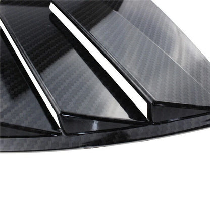 Carbon Fiber Style Window Side Louver Covers for Toyota 86 Subaru BRZ (2012-2020)