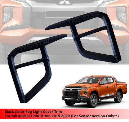Fog Light Covers for Mitsubishi L200 Triton (2019-2020)