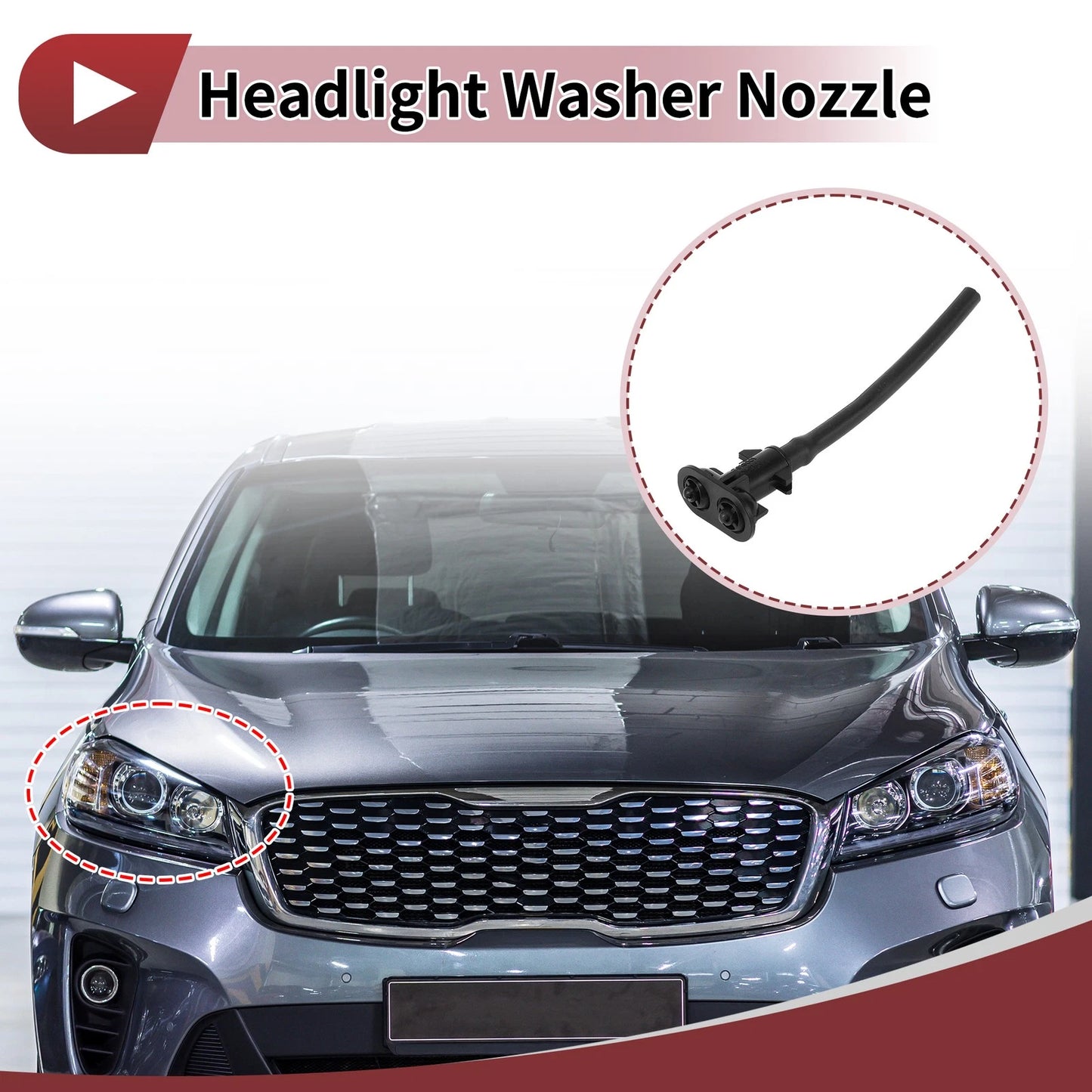 Headlight Washer Nozzle for Land Rover Range (2010-2012)