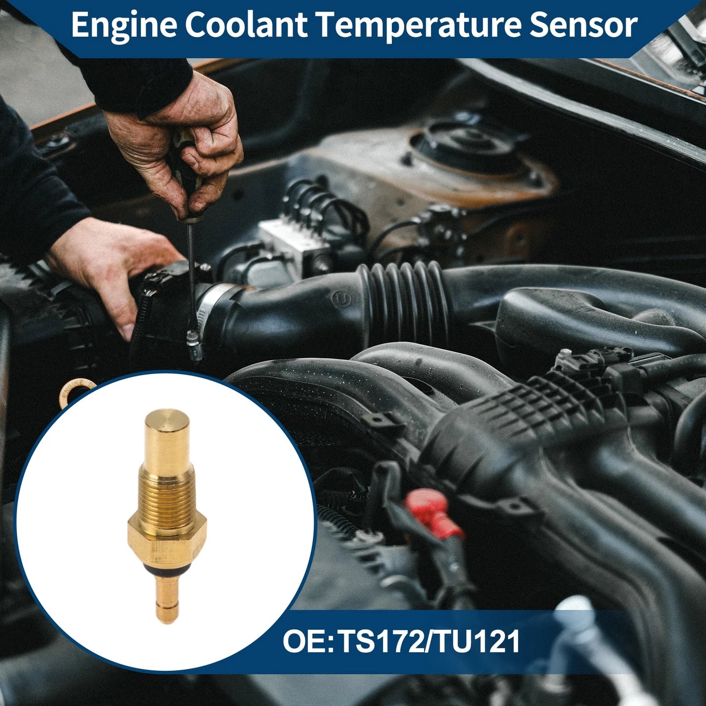 Engine coolant temperature sensor for Toyota Corolla (1996–1999)