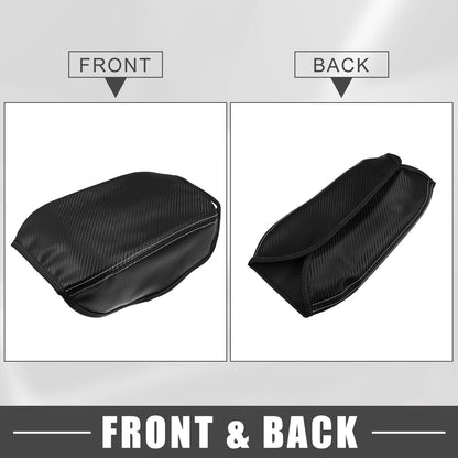 Center Console Pad Armrest Seat Box Cover Black for Jeep Wrangler JL/JLU (2018-2023)