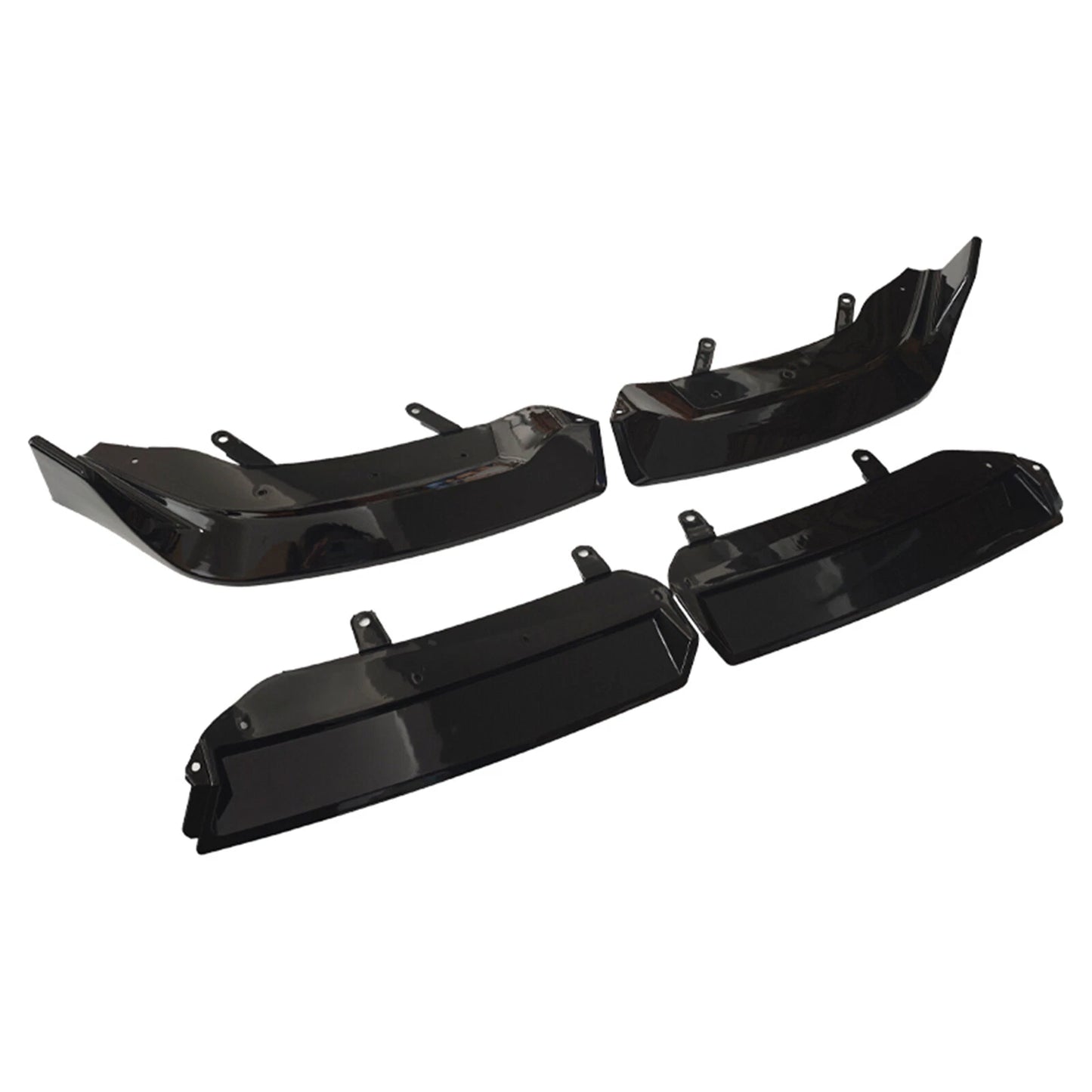 Bumper Spoiler Lip for BMW 5 Series I5 G60 (2024 - ) Gloss Black