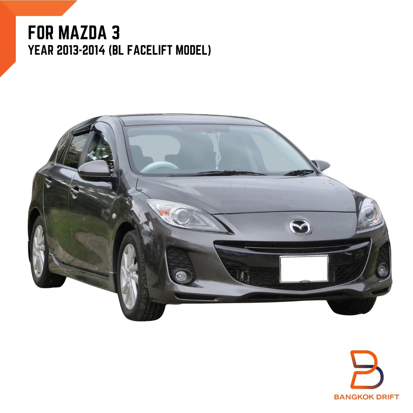 DOT Fog Lamp Spot Light Set for Mazda3 (2013-2014)